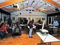 Blick in den Saal