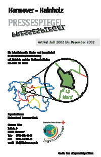 Titelseite Teil 2 Pressetexte 2002