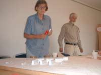 Plannen am Modell IV
