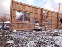 Was geschieht mit dem Bauzaun? 